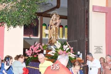 Misa y procesión en El Ejido de Telde/Francisco Javier Santana.